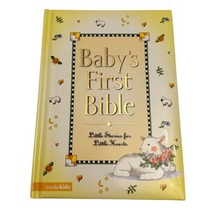 Babys First Bible Little Stories for Little Hearts Zonderkidz Board Book Baptism